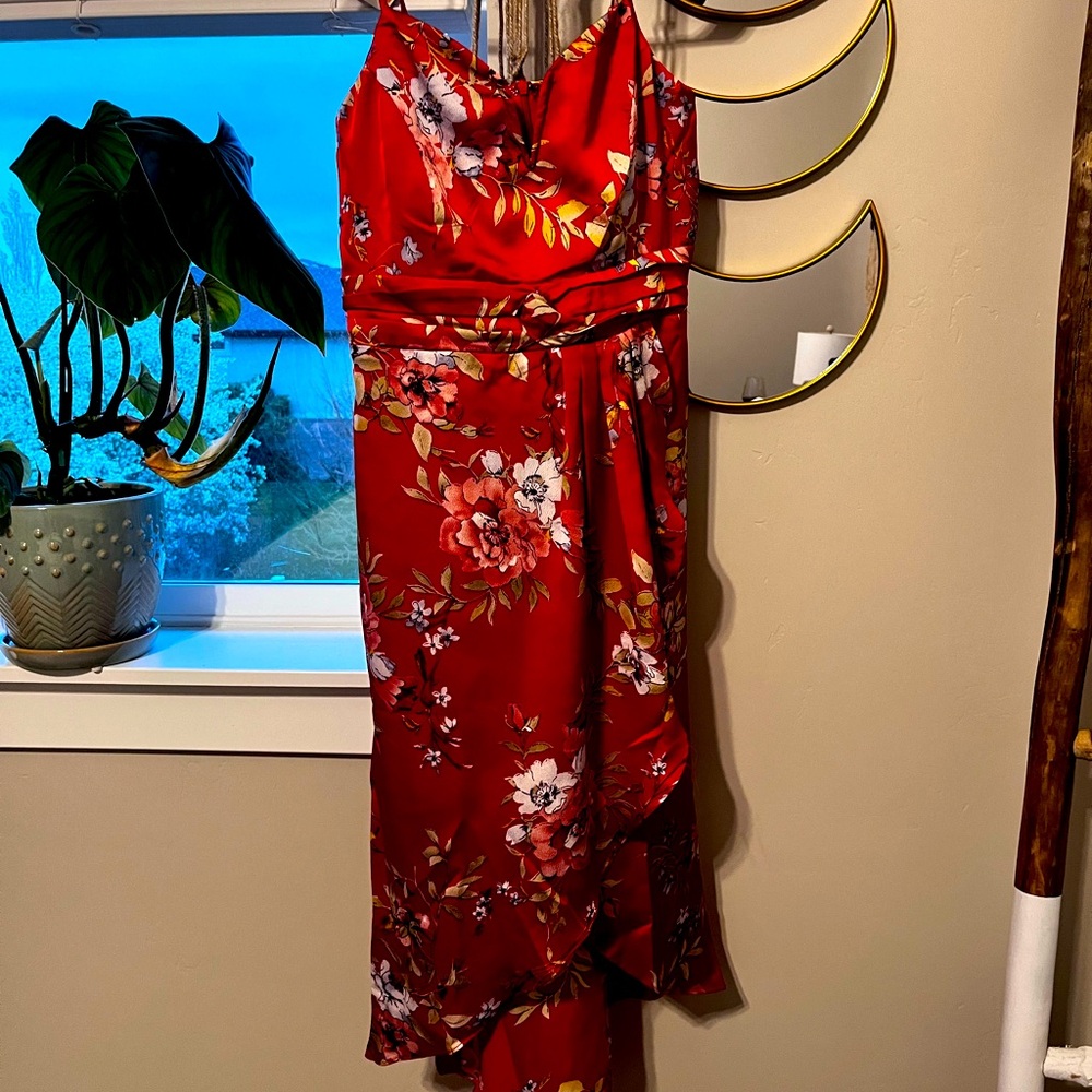 Lulus red dress!